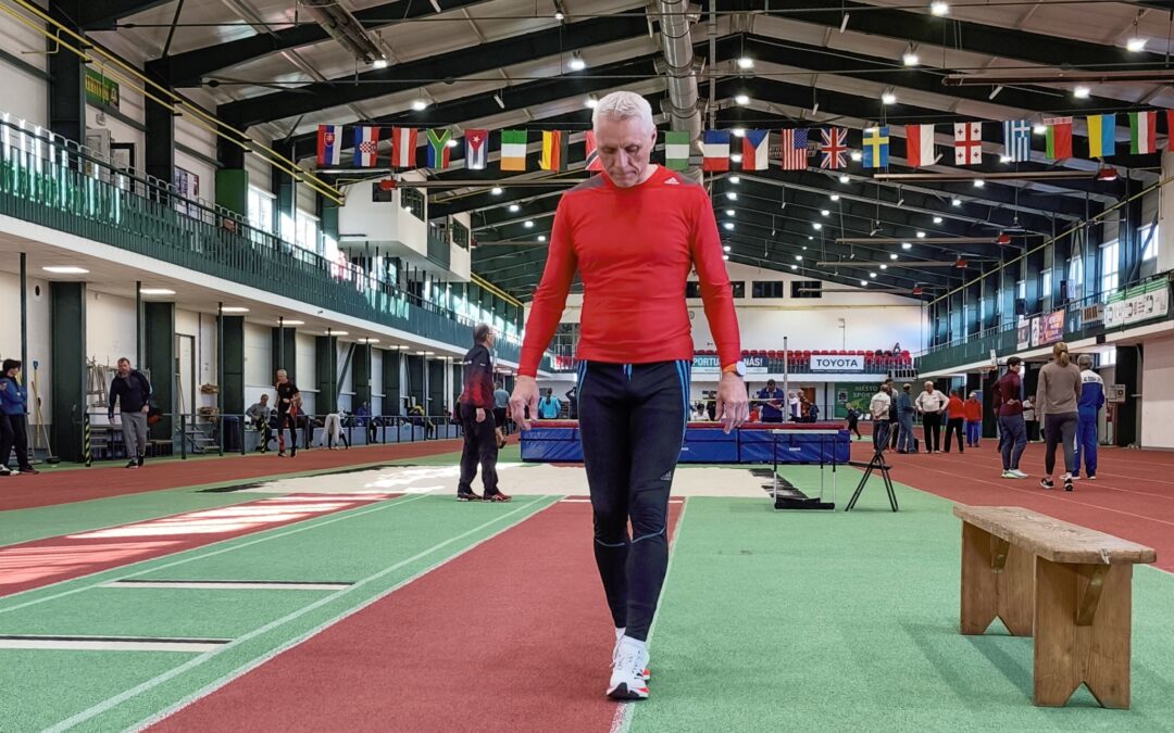 Krabí běh a Ludvíkovy rituály před ziskem zlaté medaile na atletickém mistrovství ČR Masters